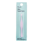 Fillimilli Slim Tweezers, precision stainless steel beauty tools for shaping eyebrows and removing unwanted hair.
