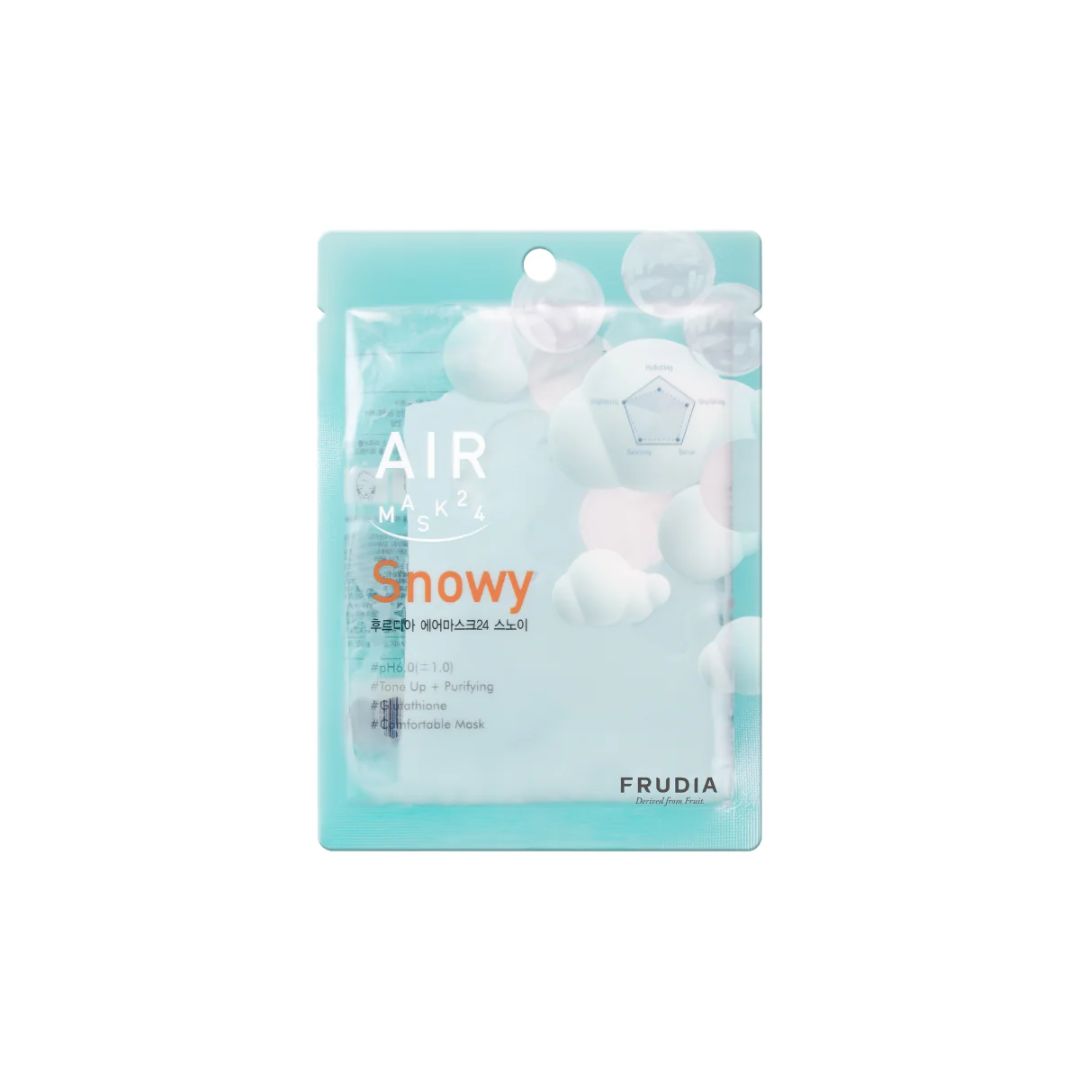 Frudia AIR Mask 24 Snowy 1pc  - La Cosmetique