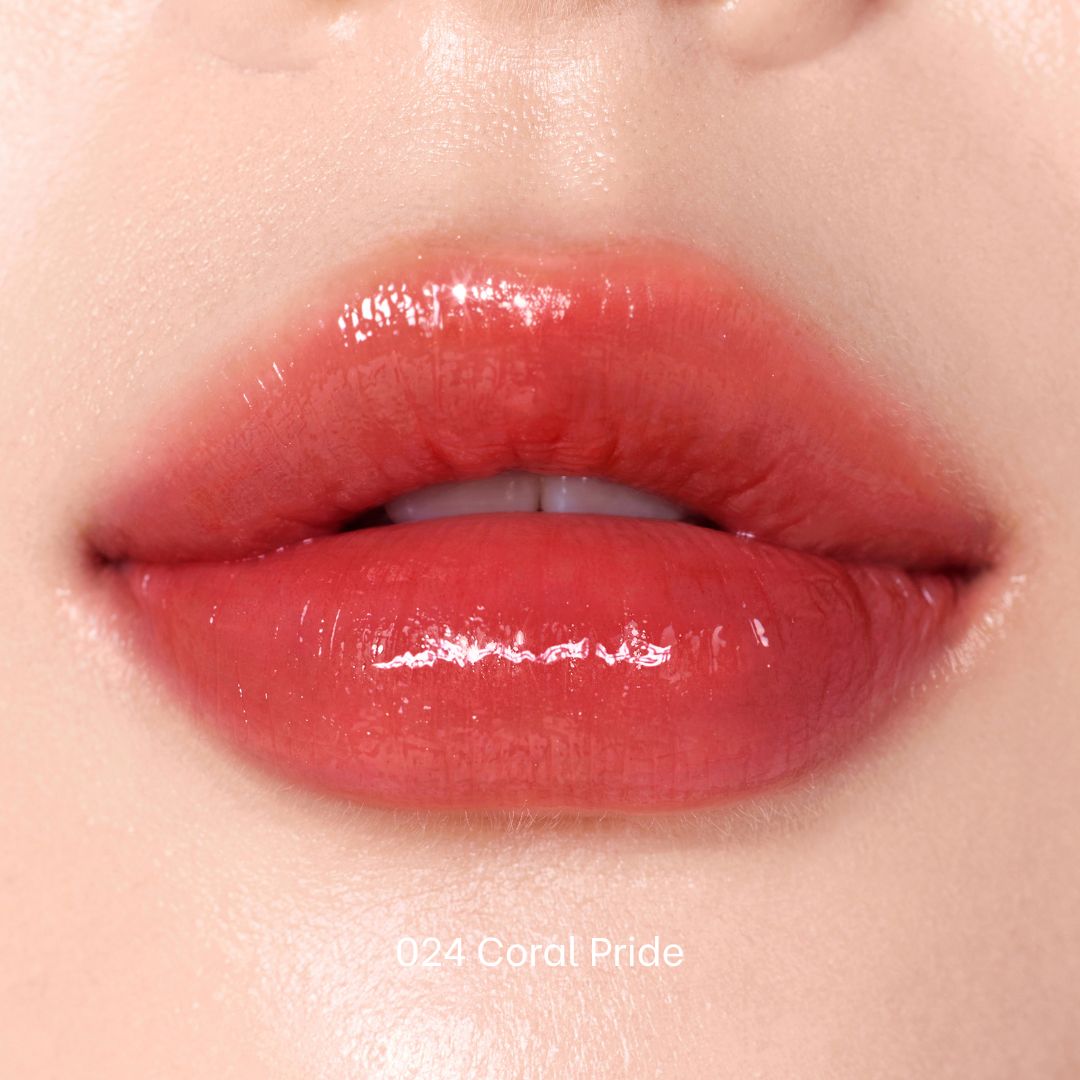 Peripera Ink Mood Glowy Tint Soda Cafe version in a vibrant lip tint tube with a glossy finish and colorful packaging.
