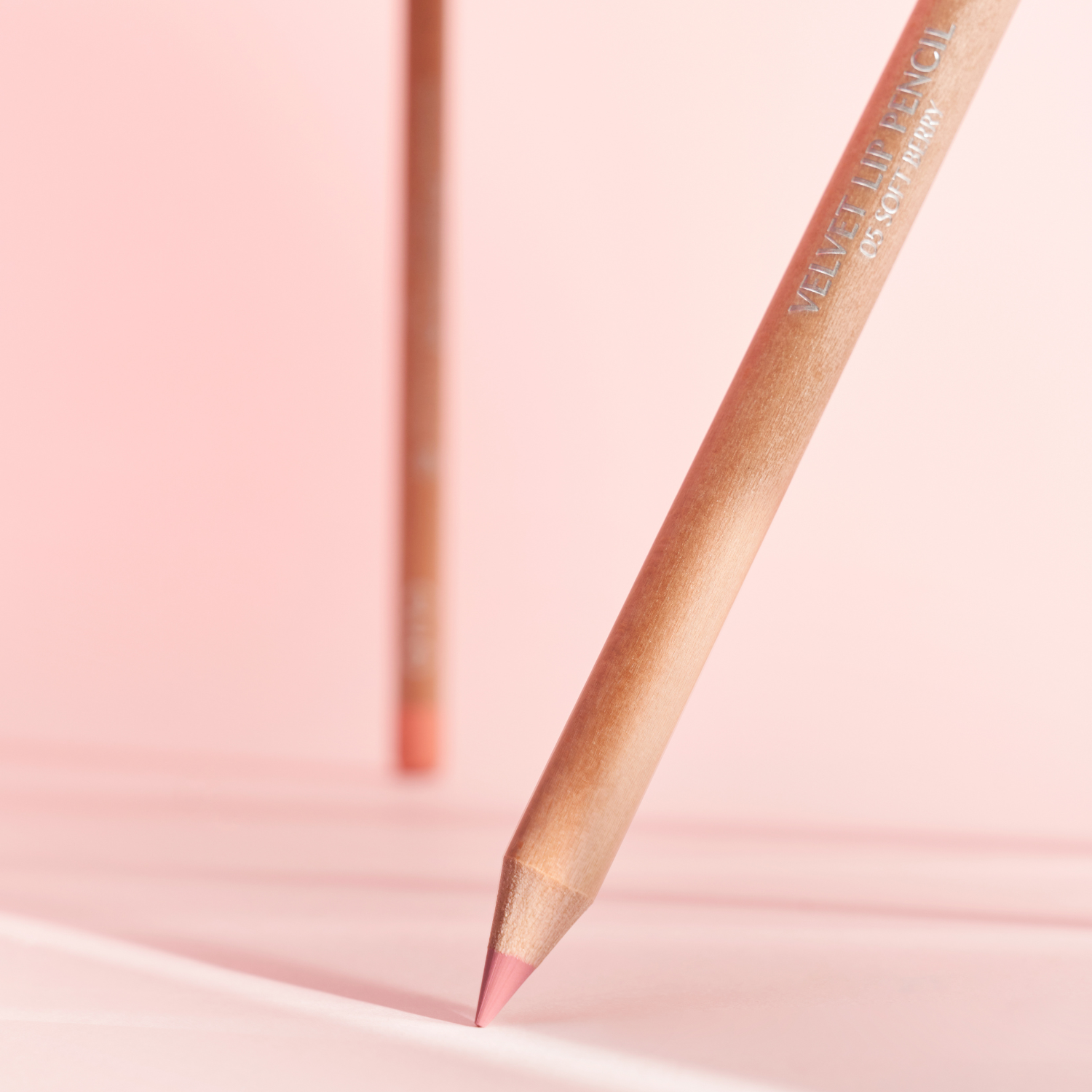 Clio Velvet Lip Pencil Set featuring three elegant lip liner pencils with smooth velvet finish and vibrant shades.