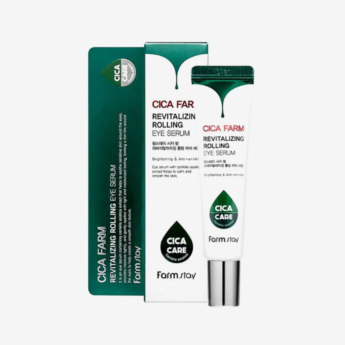 Farmstay Cica Farm Revitalizing Rolling Eye Serum 25ml - Shop K-Beauty in Australia