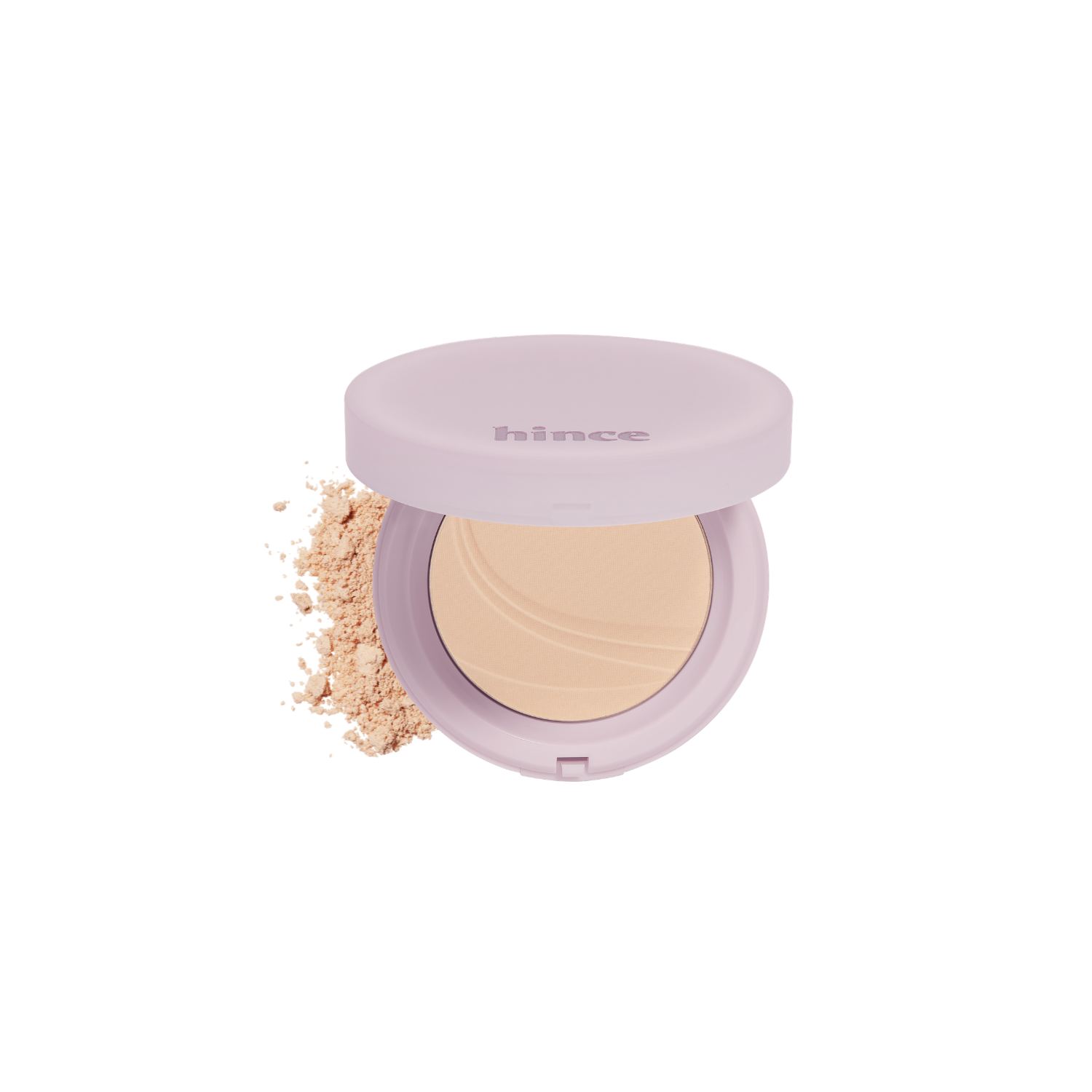 Hince Second Skin Airy Powder setting powder in a sleek compact with a smooth, matte finish.