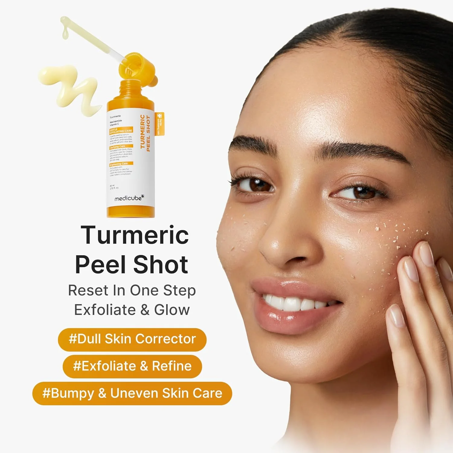 Medicube Kojic Acid Turmeric Peel Shot 80ml - Shop K-Beauty in Australia