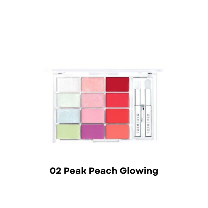 WAKEMAKE Soft Coloring Lip Palette (2 Colours) - Shop K-Beauty in Australia