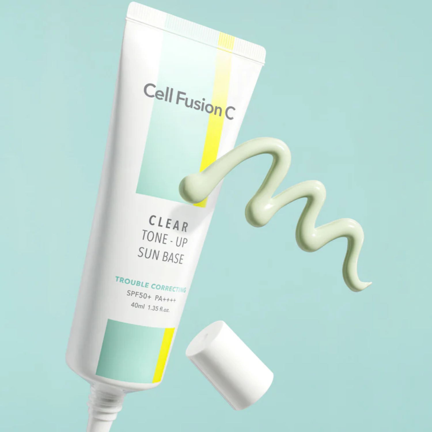 Cell Fusion C Clear Tone-up Sun Base 40ml  - La Cosmetique