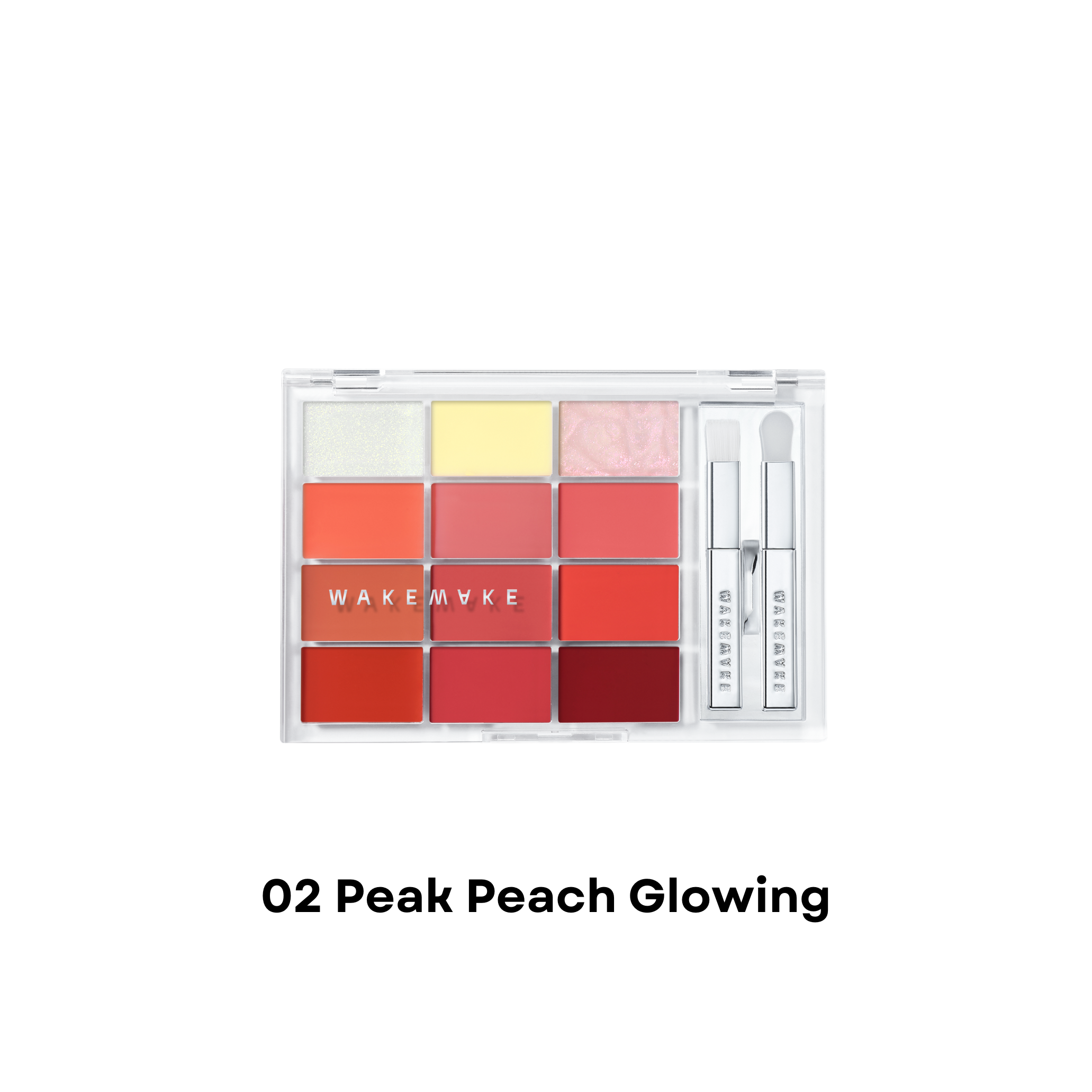 WAKEMAKE Soft Coloring Lip Palette (2 Colours) - Shop K-Beauty in Australia