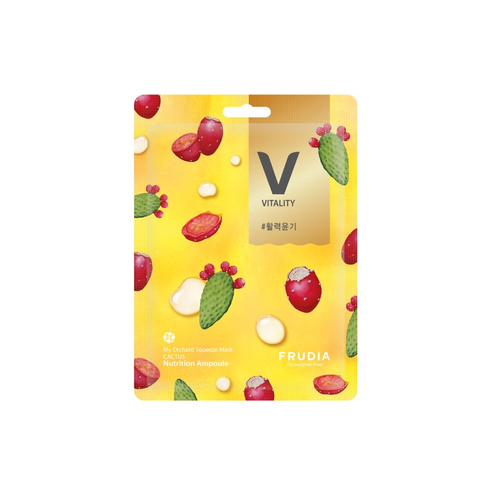 Frudia My Orchard Squeeze Mask (Cactus) (Twin Pack) 20pcs - Shop K-Beauty in Australia