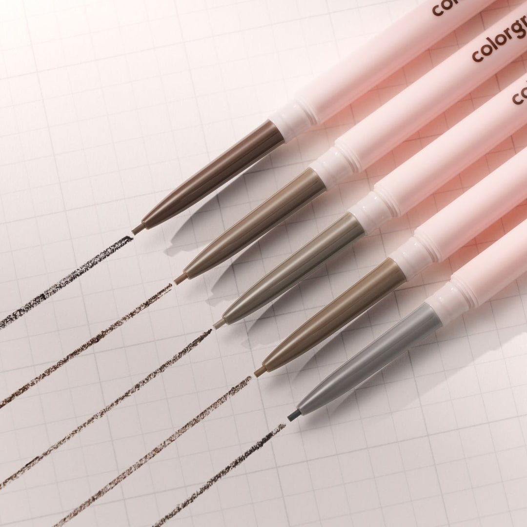 COLORGRAM Micro Slim Brow Pencil 0.02g - Shop K-Beauty in Australia