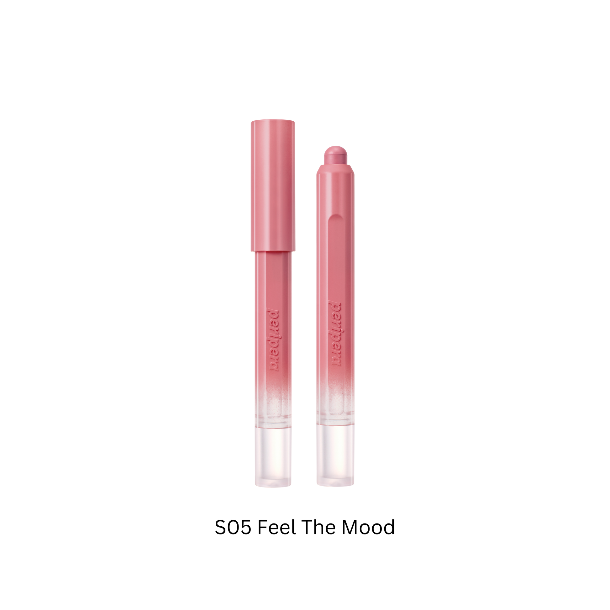 Peripera Slip On My Lip lipstick in a sleek tube, ready to apply with a smooth, vibrant lip color.