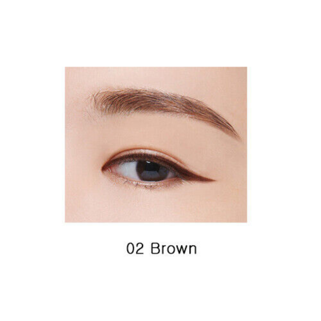 Banila Co Smudge Out Detail Gel Eyeliner in black, featuring a smooth gel formula for precise eye lining with smudge-proof finish.