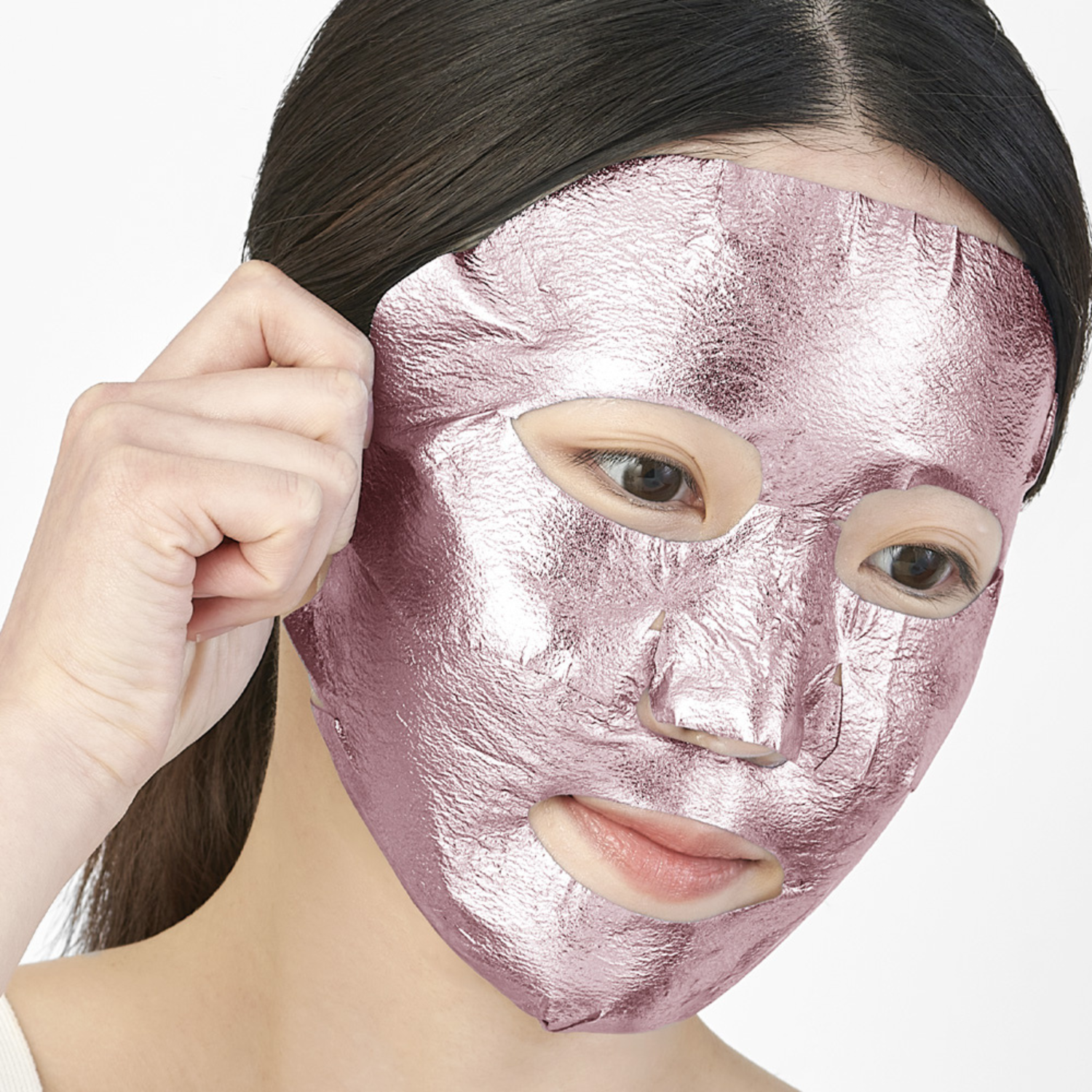 Collagen PDRN Firming Rose Gold Foil Mask Box [10pcs]