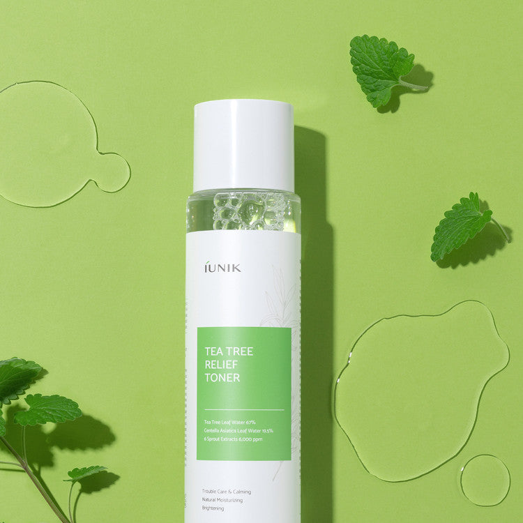 iUNIK Tea Tree Relief Toner 200ml - Shop K-Beauty in Australia