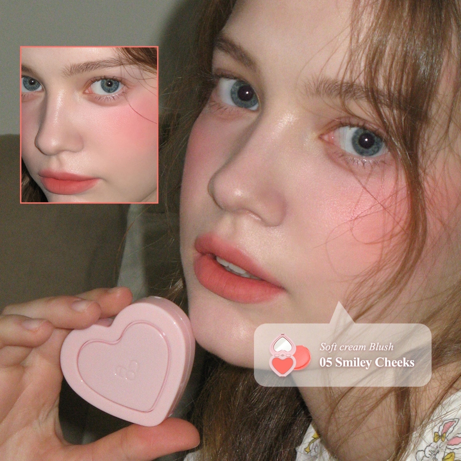 AOU Cosmetics Soft Cream Blush (6 Shades) - Shop K-Beauty in Australia