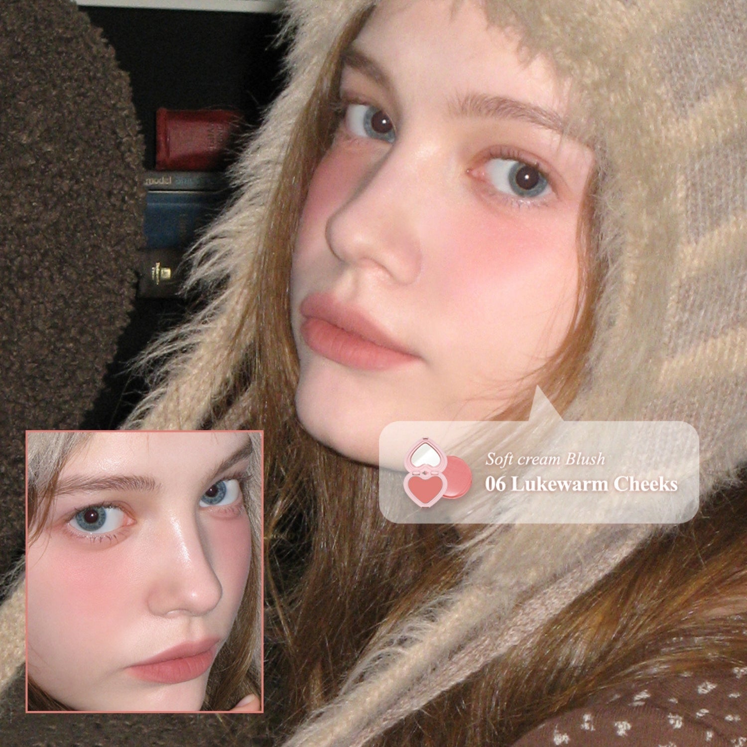 AOU Cosmetics Soft Cream Blush (6 Shades) - Shop K-Beauty in Australia