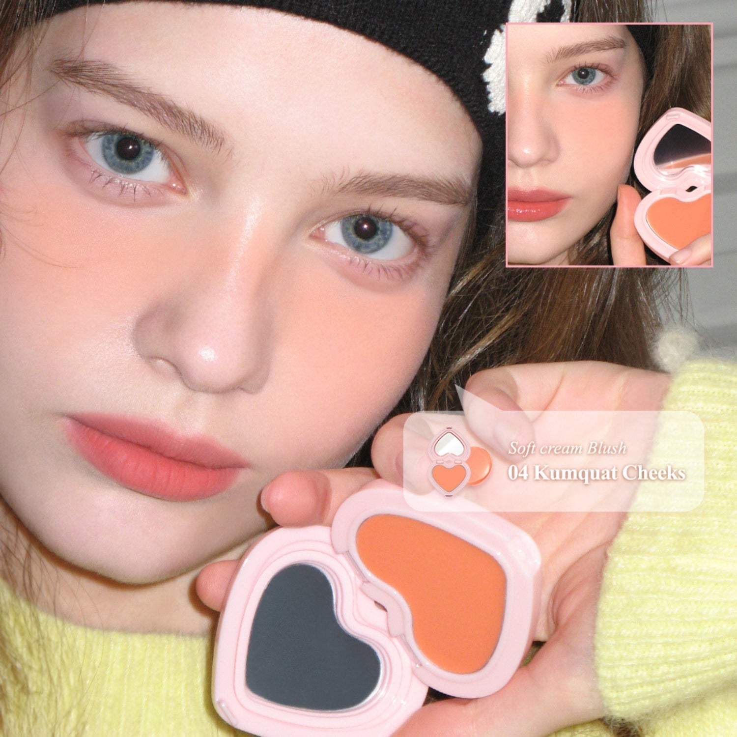 AOU Cosmetics Soft Cream Blush (6 Shades) - Shop K-Beauty in Australia