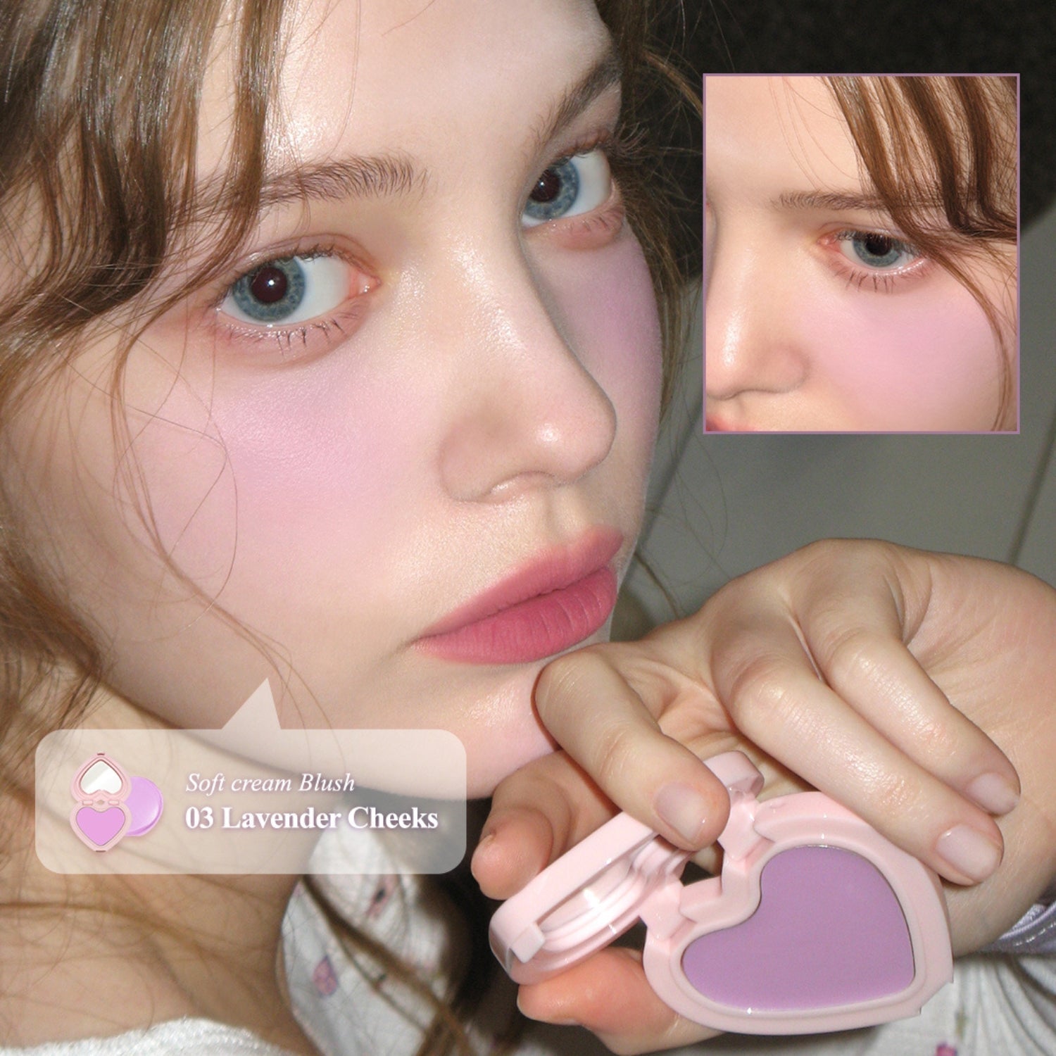 AOU Cosmetics Soft Cream Blush (6 Shades) - Shop K-Beauty in Australia