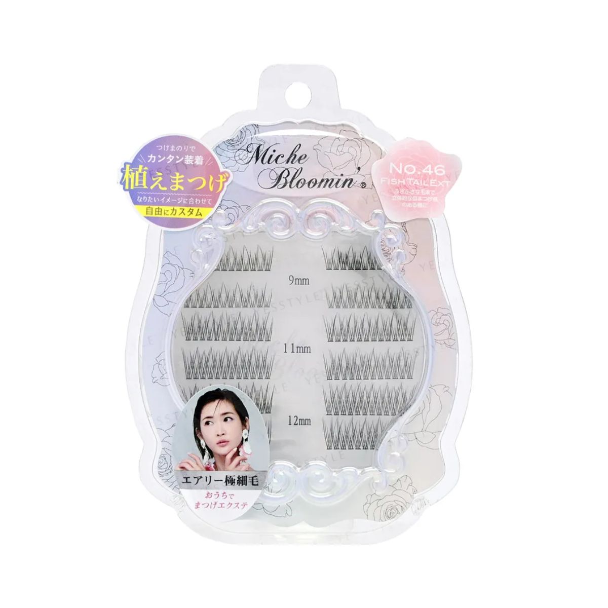 MICHE BLOOMIN Eyelash No. 46 Fish Tail Ext - Shop K-Beauty in Australia