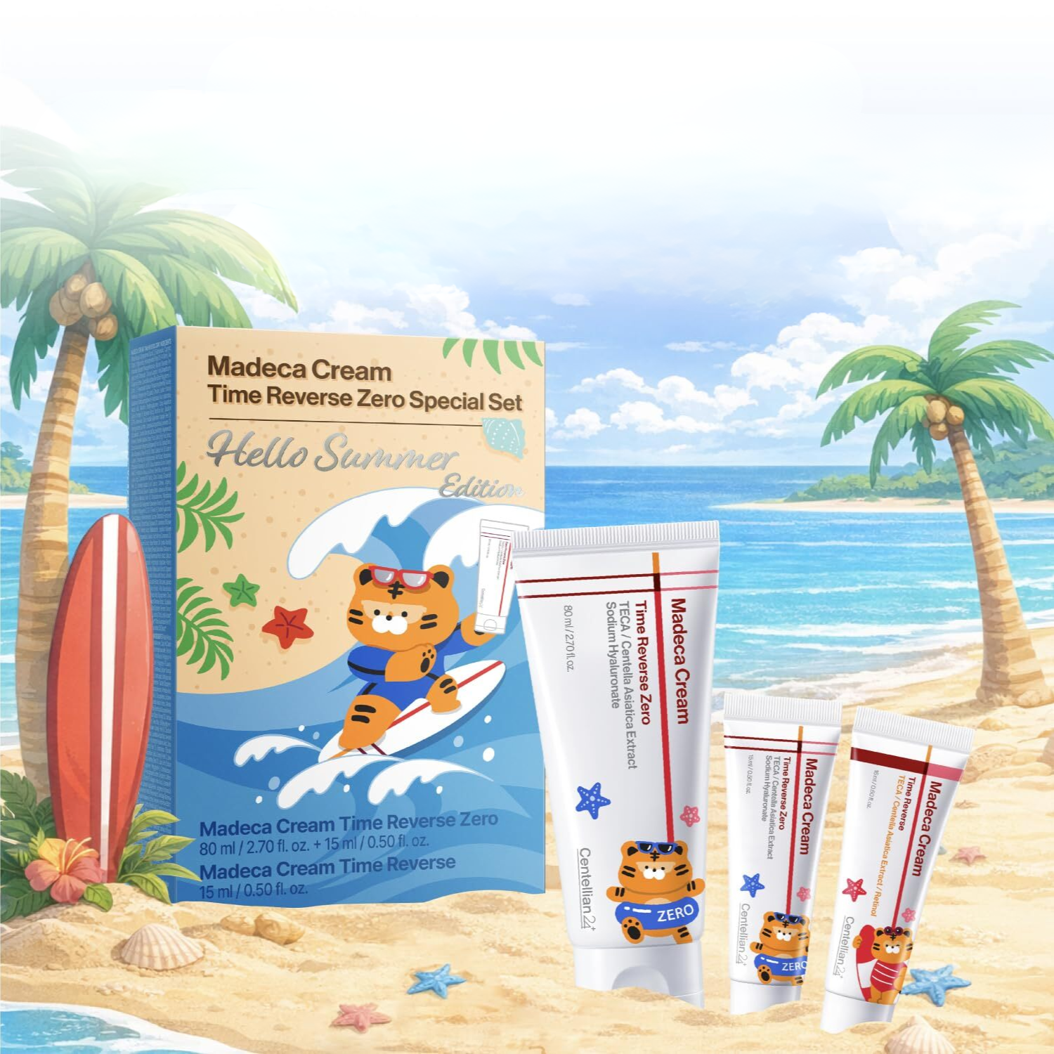 Madeca Cream Time Reverse Zero Set Hello Summer Edition