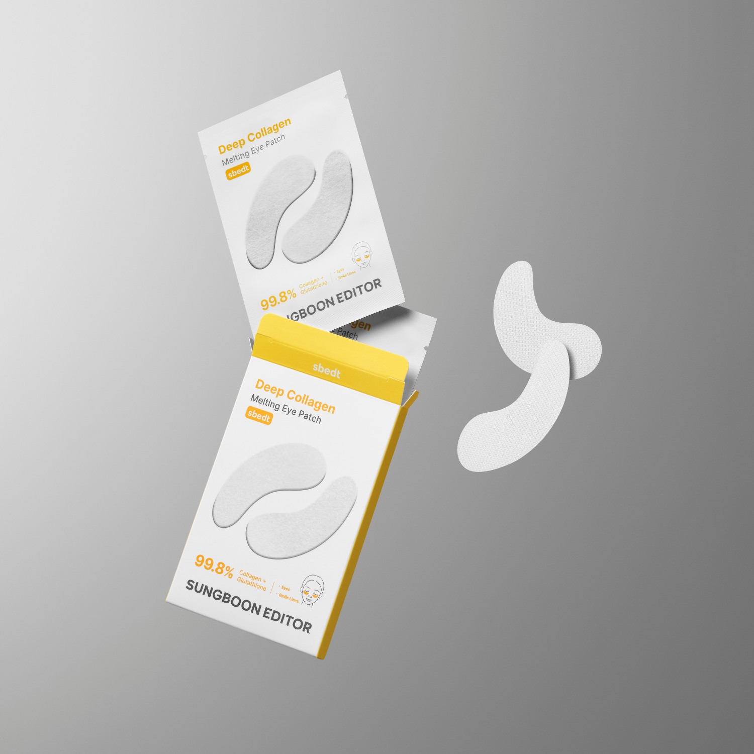 Sungboon Editor Deep Collagen Melting Patch Set (3ea+3ea) - Shop K-Beauty in Australia