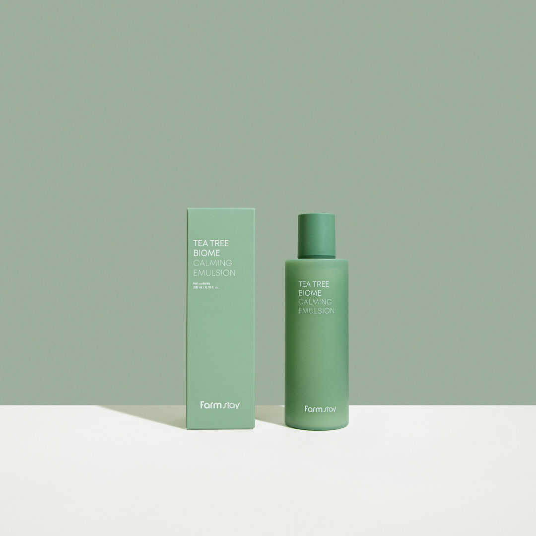 Farmstay Tea Tree Biome Calming Emulsion 200ml - Shop K-Beauty in Australia