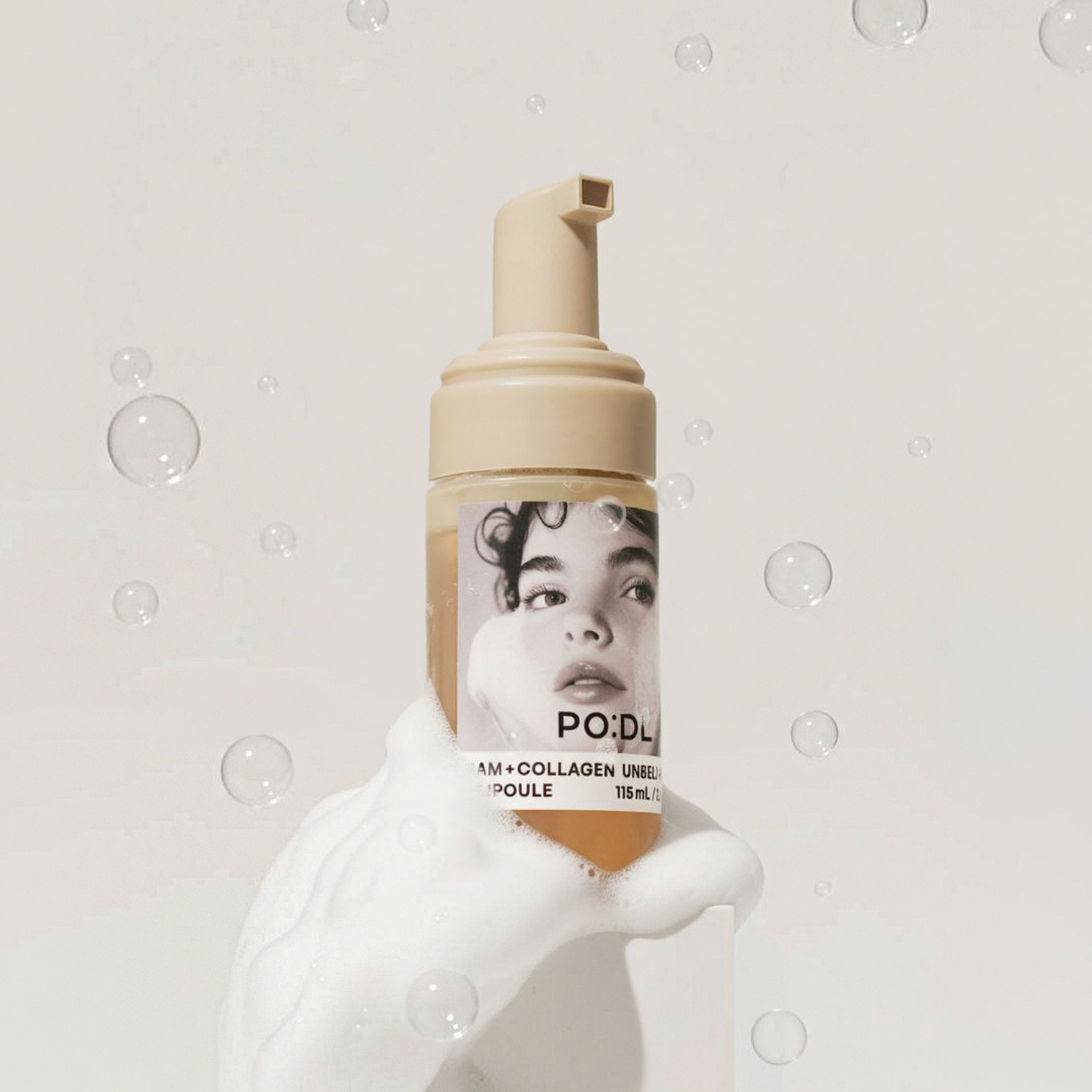 PO:DL Bam Collagen Unbeli Bubble Ampoule 115ml - Shop K-Beauty in Australia
