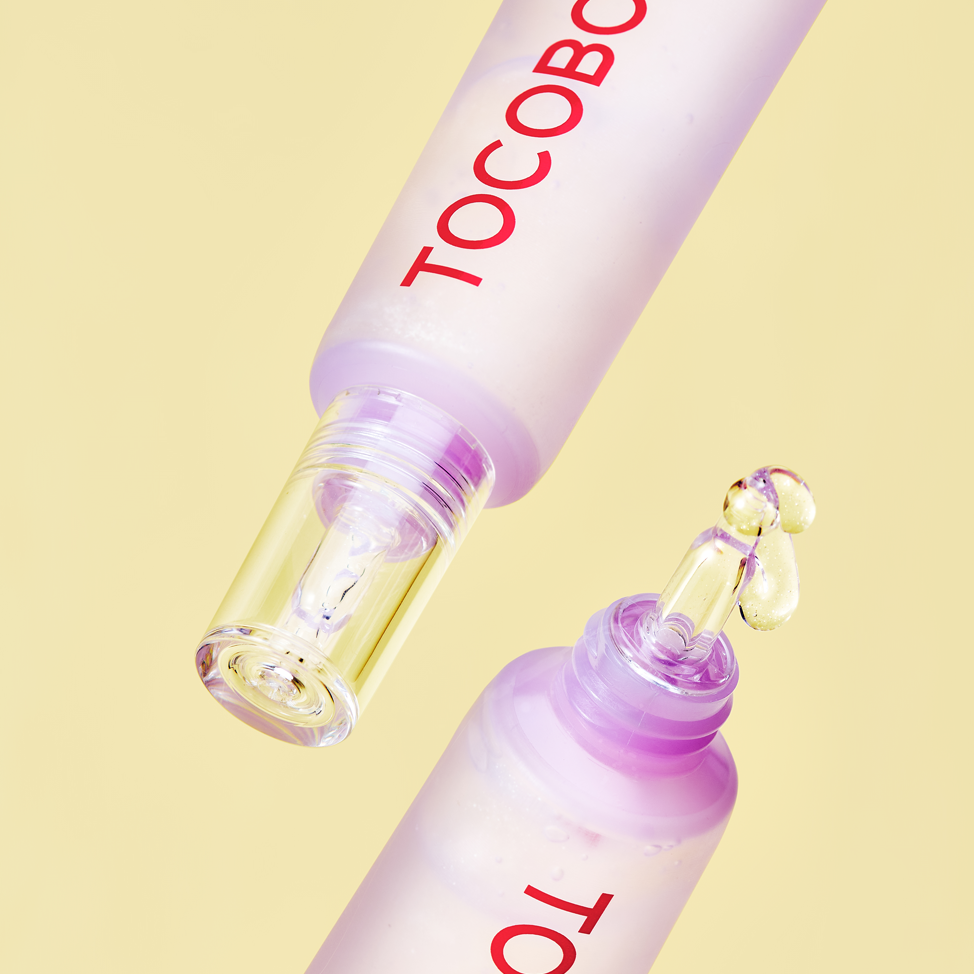 TOCOBO Collagen Brightening Eye Gel Cream in 30ml jar, smooth texture, designed to brighten and hydrate the eye area.