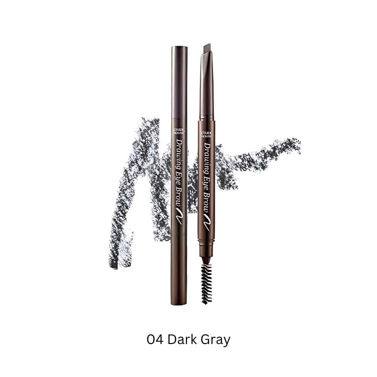 Etude House Drawing Eye Brow eyebrow pencil with natural-looking brow strokes and precise application for defined eyebrows.