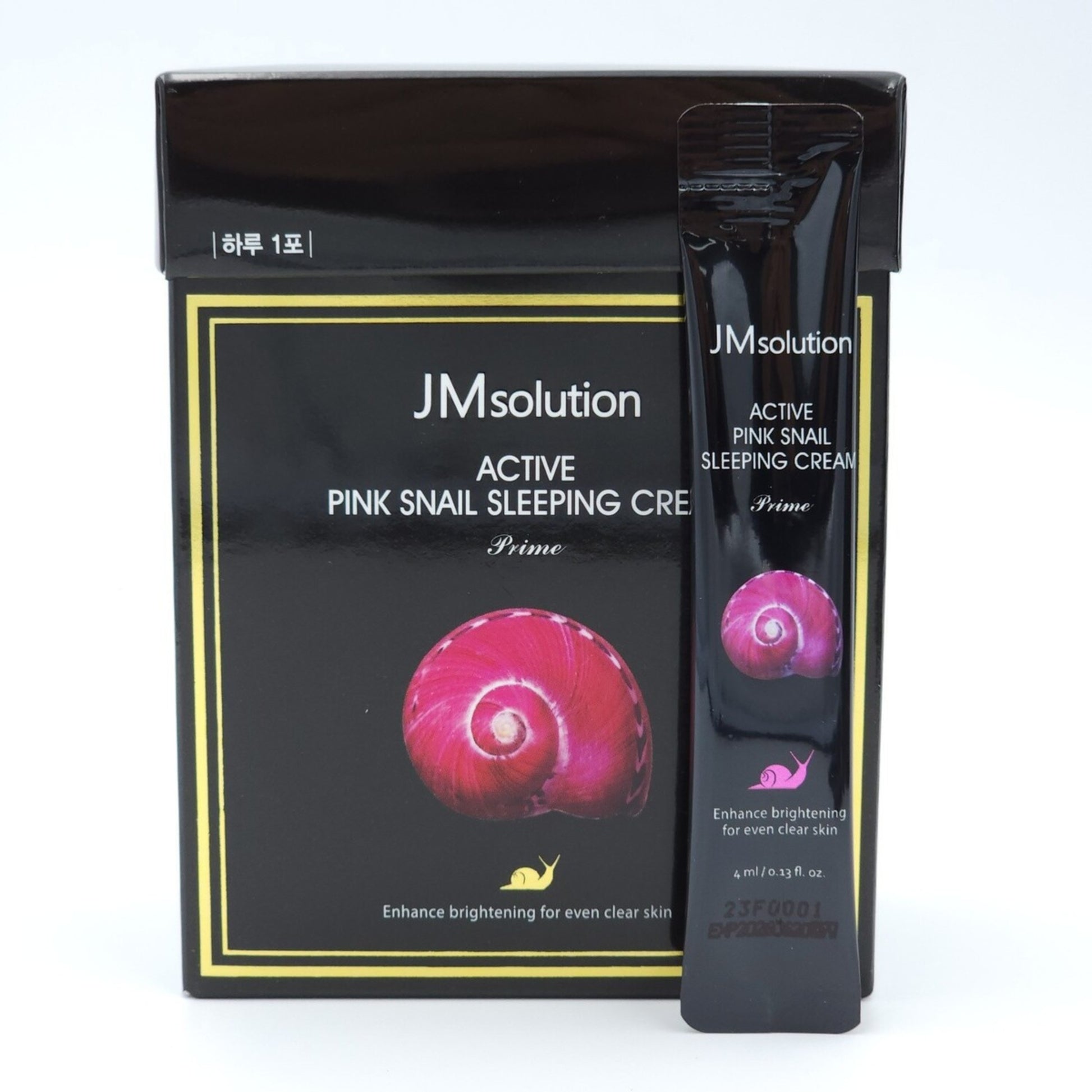 JM Solution Active Pink Snail Sleeping Cream Prime 4Ml*30Pcs - Shop K-Beauty in Australia