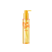 A'pieu Pore King Minji Cleansing Oil 150ml bottle, featuring clear liquid and minimalist label for oil and balm cleanser.