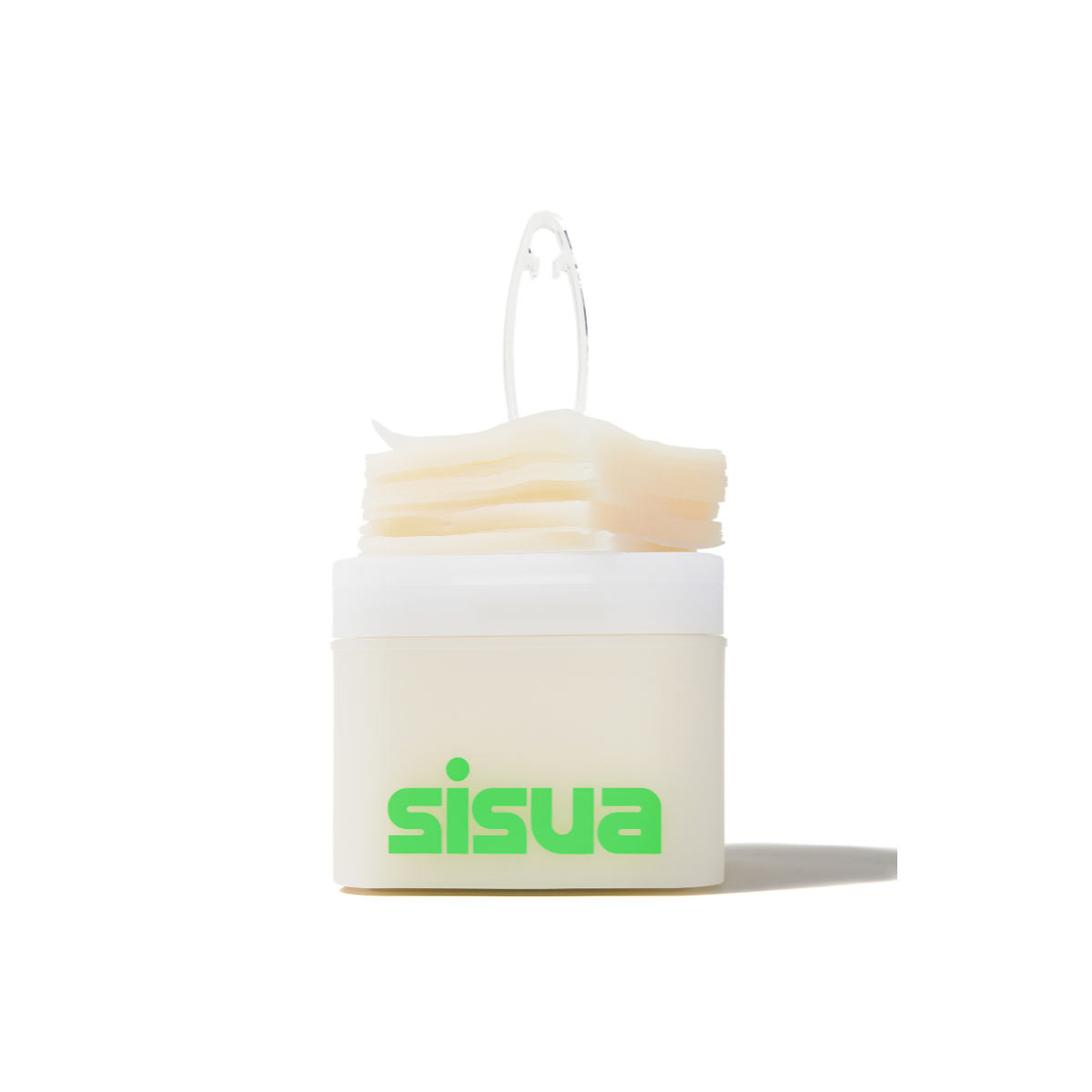 Sisua by Unleashia Tasmanian Pepper calming toner pad, two-piece set with textured pads for soothing skincare.