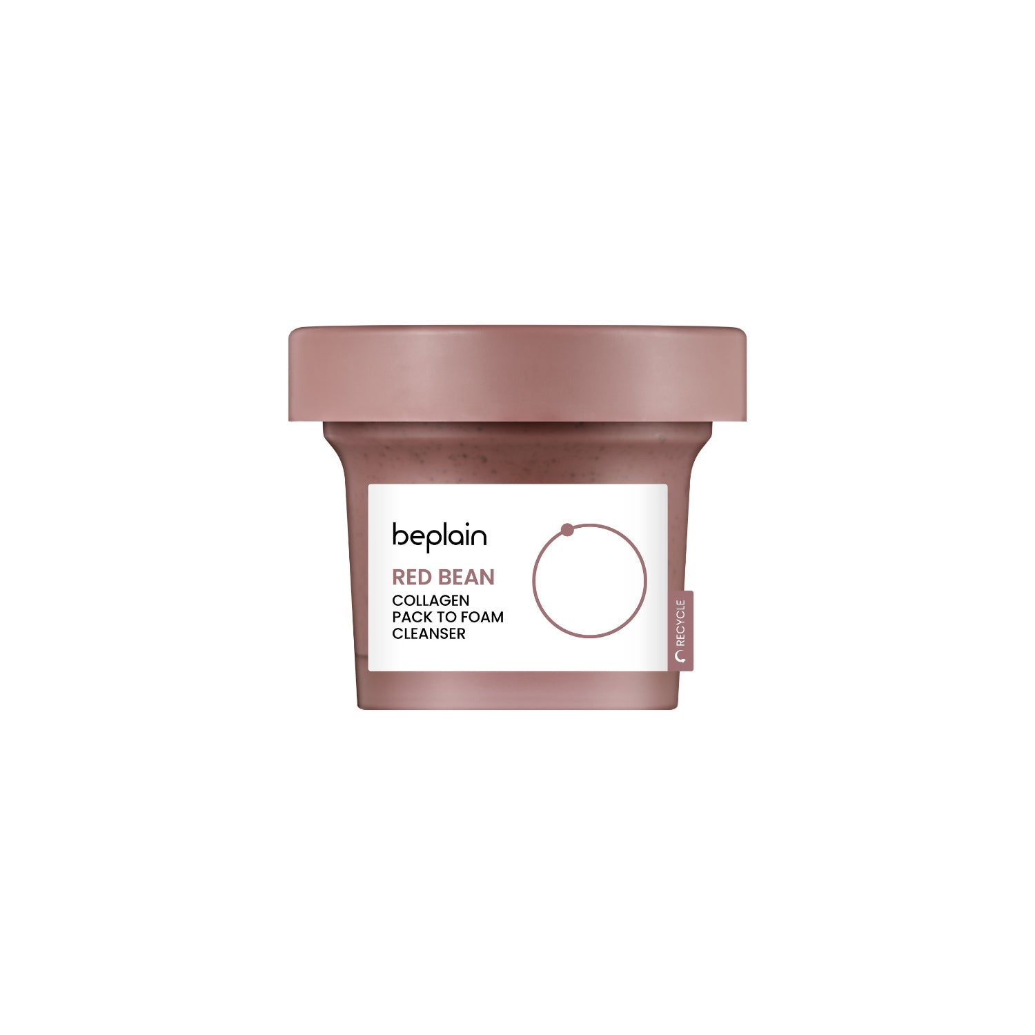 Beplain Red Bean Collagen Pack To Foam Cleanser 100ml - Shop K-Beauty in Australia