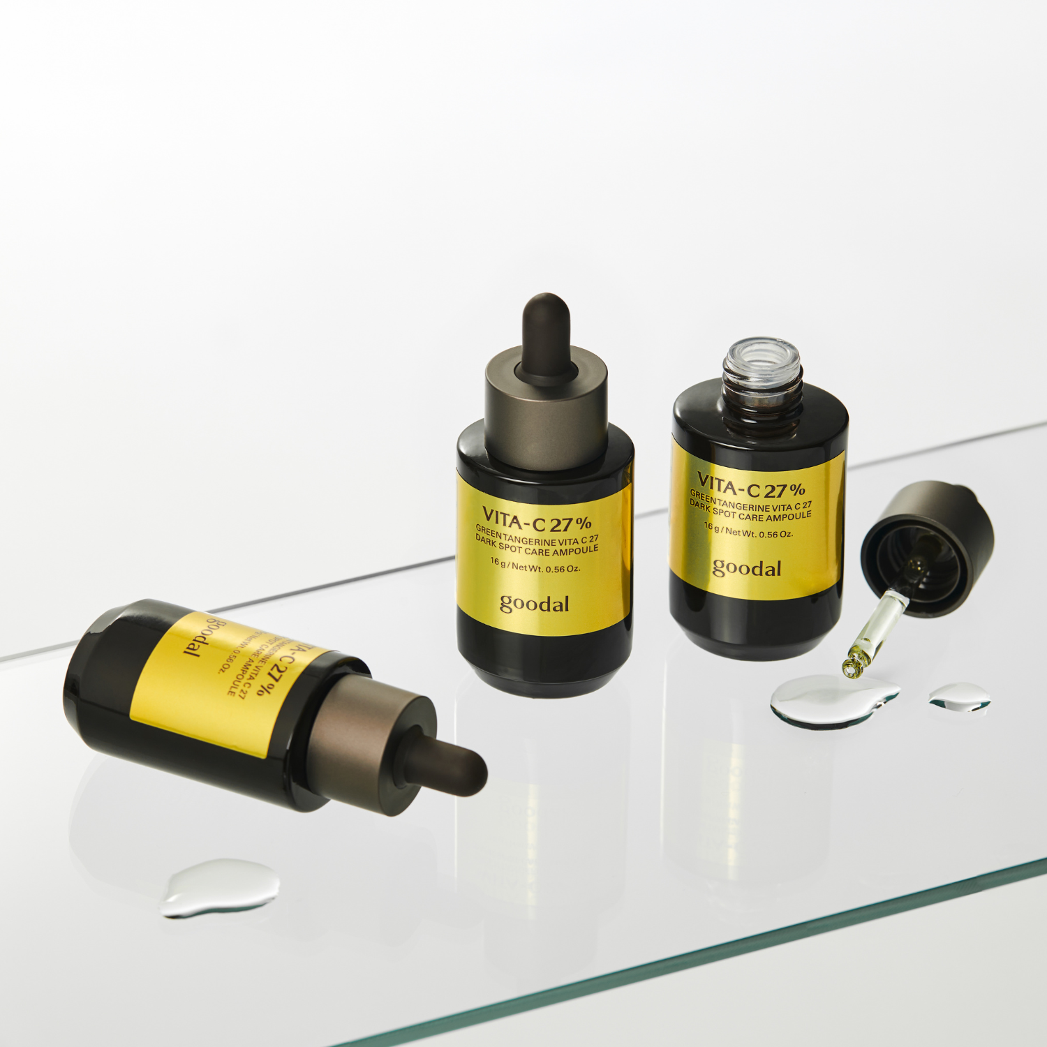 Goodal Green Tangerine Vita C 27 Dark Spot Care Ampoule - Shop K-Beauty in Australia