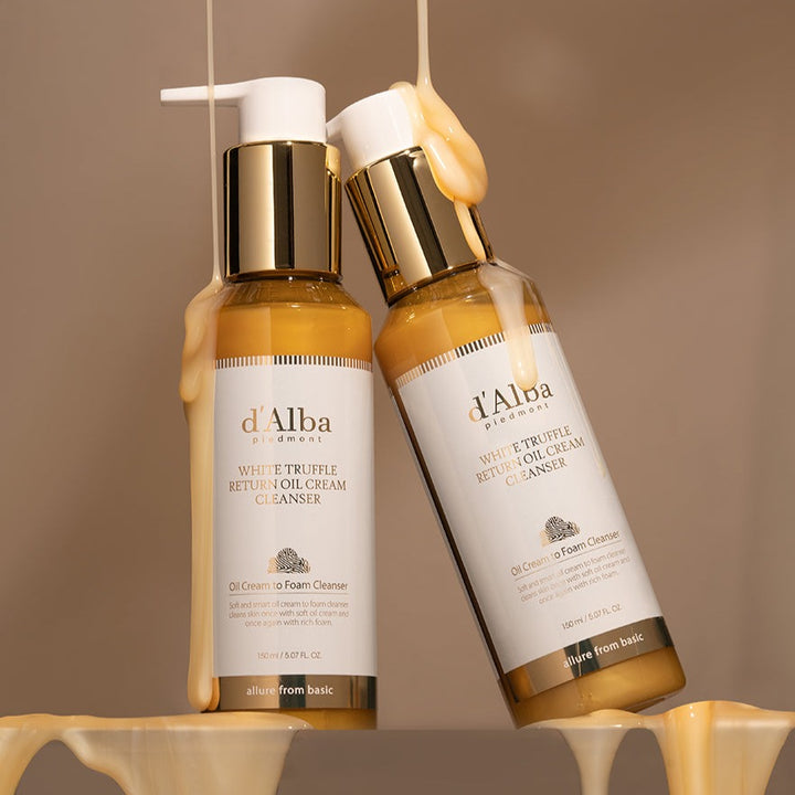 d'Alba White Truffle Return Oil Cleanser | La Cosmetique Australia
