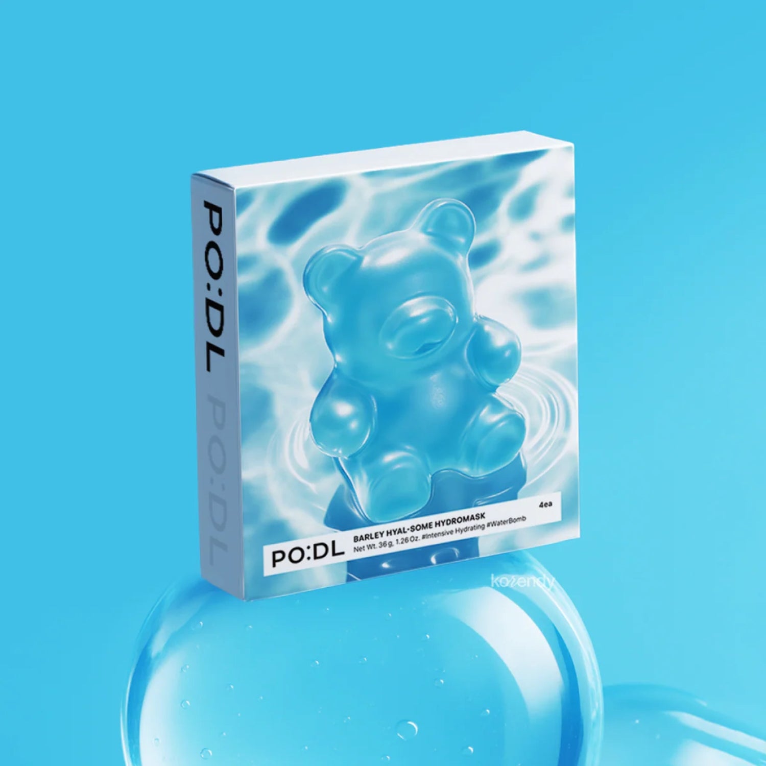 PO:DL Barley Hyal-Some HydroMask Box 4pcs - Shop K-Beauty in Australia