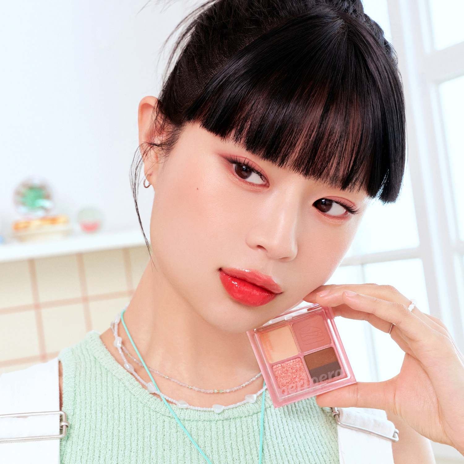 Peripera Ink Pocket Shadow Palette Soda Cafe Edition (2 Colours) - Shop K-Beauty in Australia