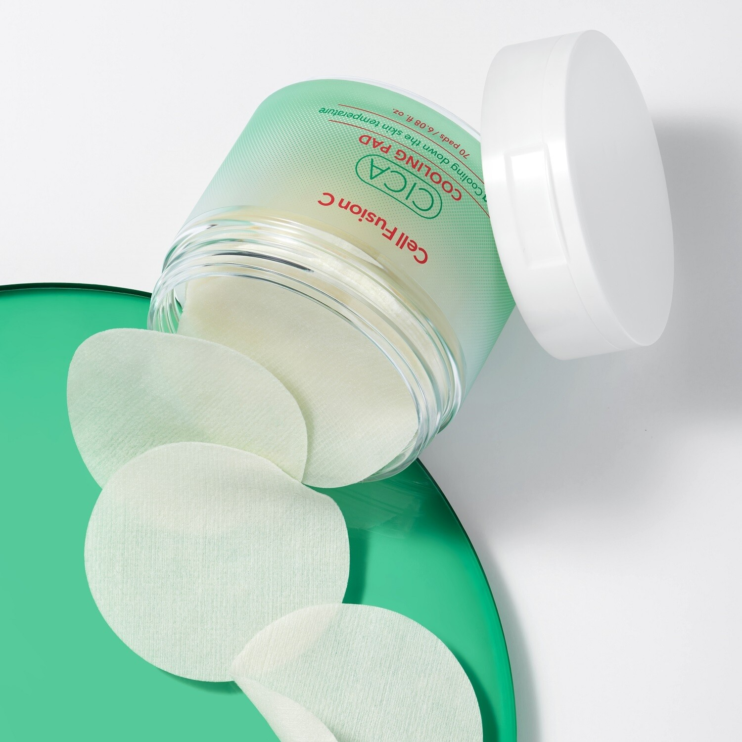 Cell Fusion C Cica Cooling Pad 70pcs  - La Cosmetique