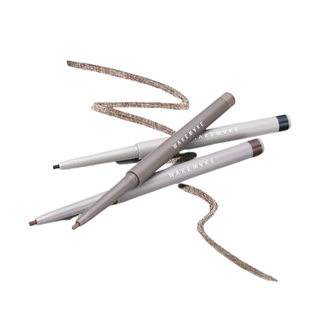 WAKEMAKE Real Ash Brush Eyeliner 1+1 Set (2207) | La Cosmetique