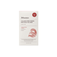 Collagen PDRN Firming Rose Gold Foil Mask Box [10pcs]