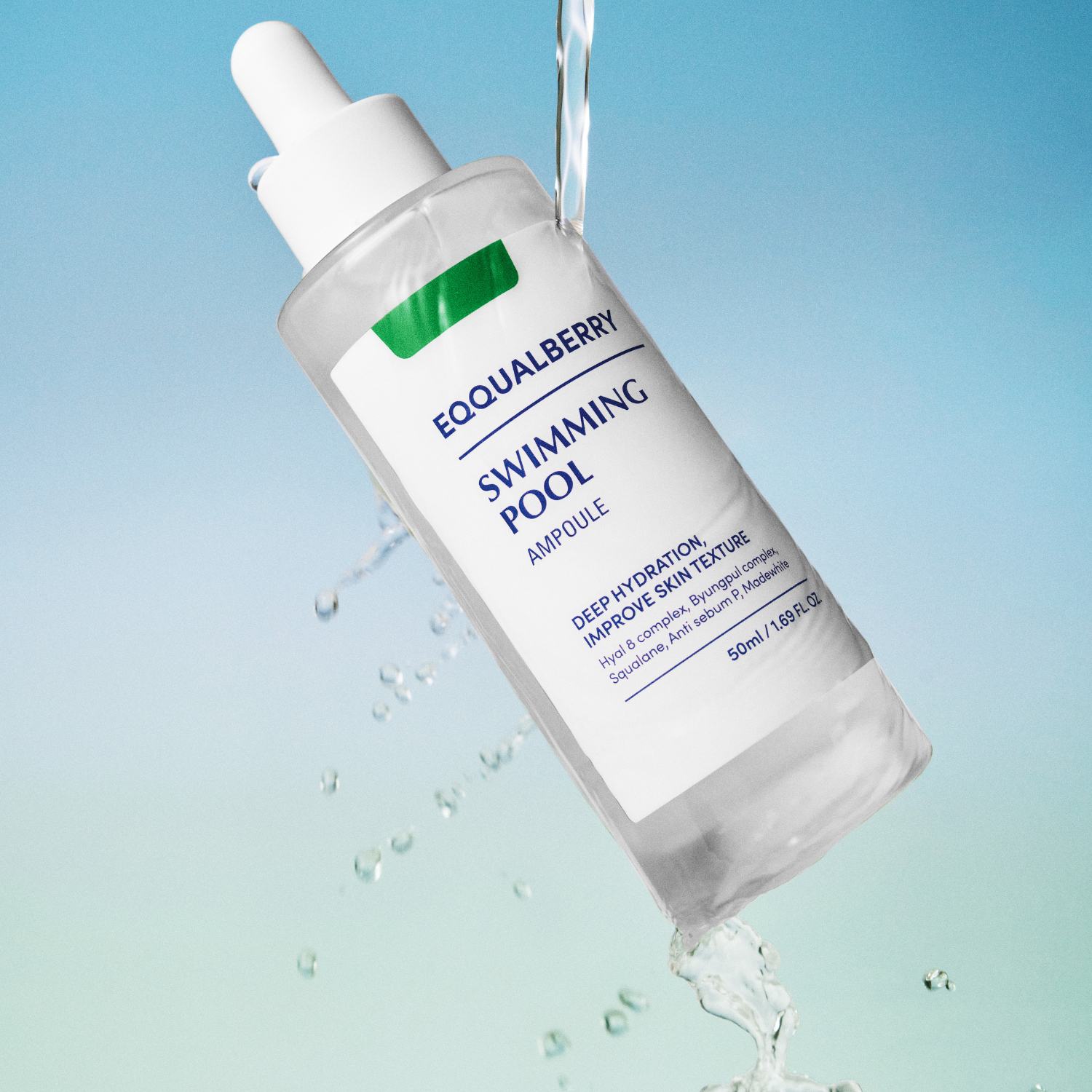 Eqqualberry Swimming Pool Ampoule 50ml - Shop K-Beauty in Australia