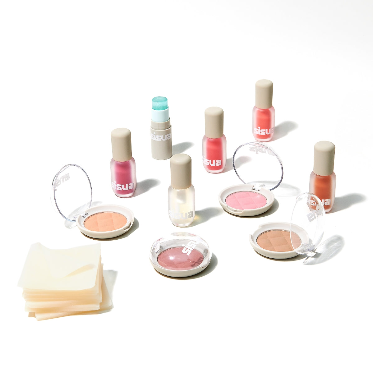 Unleashia Sisua Popcorn Syrup Lip Plumper in a sleek tube, showing the smooth, glossy packaging and applicator tip.