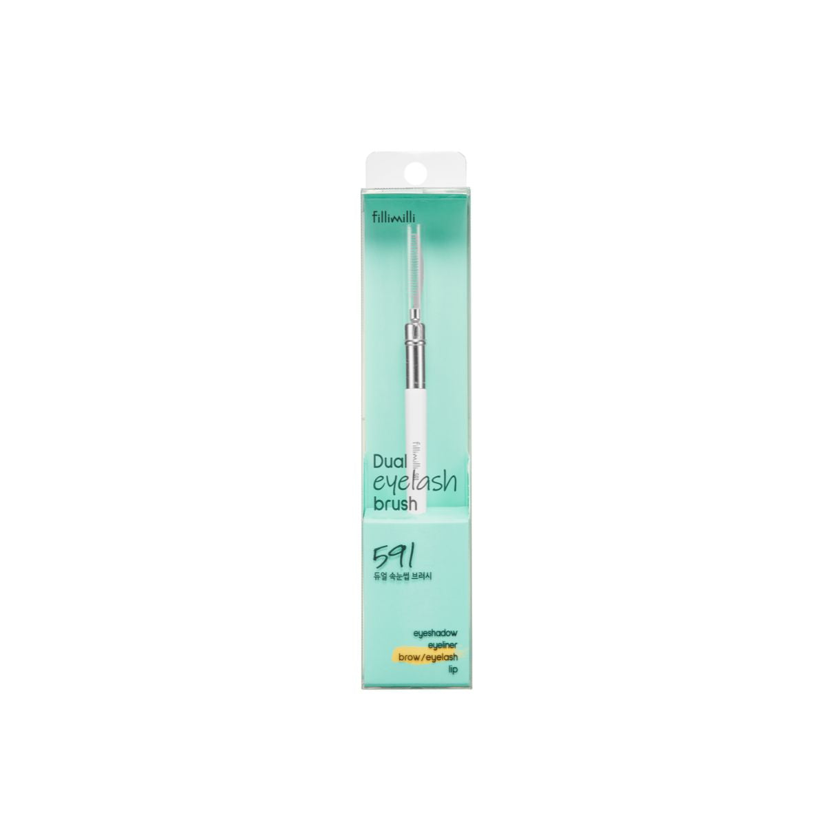 Fillimilli Fillimilli Dual Eyelash Brush 591 - Shop K-Beauty in Australia