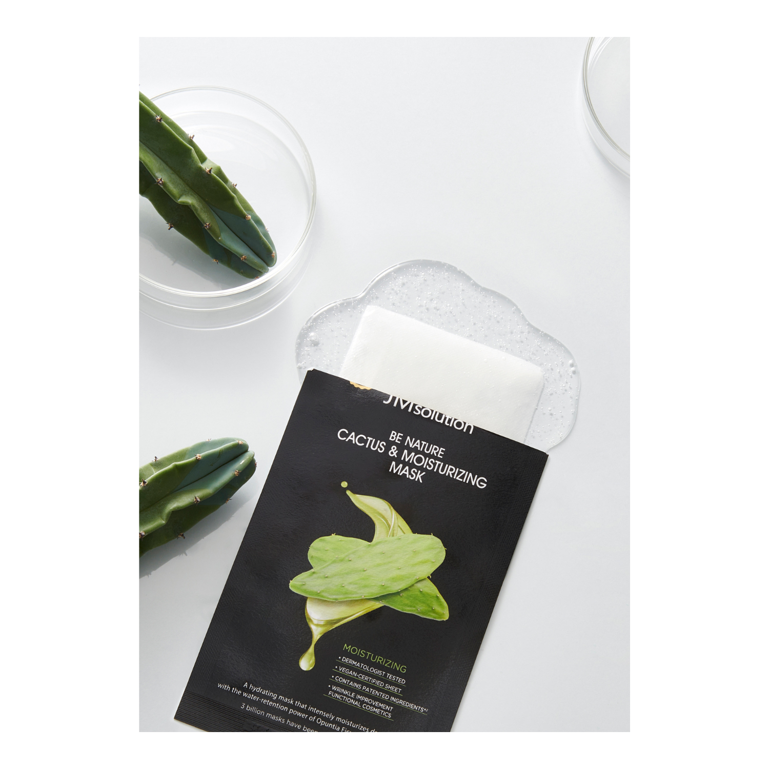 JM Solution Be Nature Cactus & Moisturizing Mask Box 10pcs - Shop K-Beauty in Australia