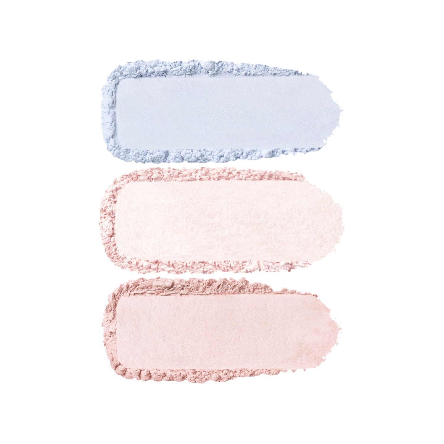 Peripera V Highlighter with a shimmering pink and peach shade, showcasing the highlighter's smooth, luminous texture and compact design.