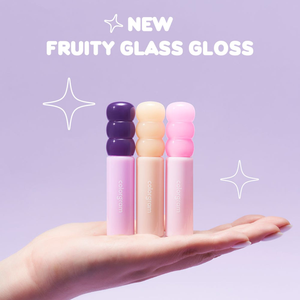 COLORGRAM Fruity Glass Gloss (3 colours) 3g - Shop K-Beauty in Australia