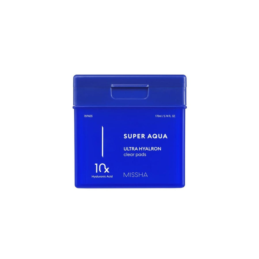 Missha Super Aqua Ultra Hyalron Clear Pads 170ml - Shop K-Beauty in Australia