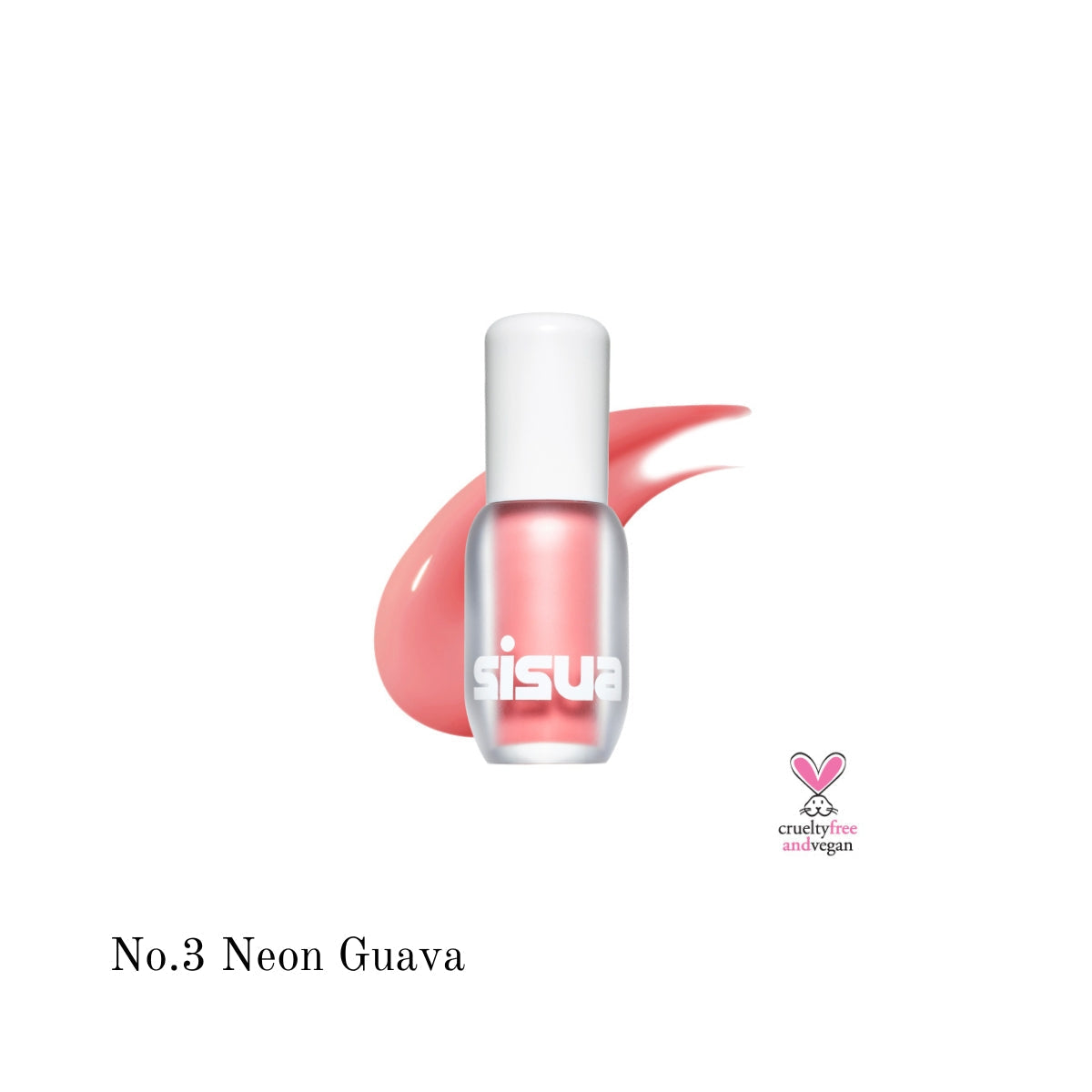 Unleashia Sisua Popcorn Syrup Lip Plumper in clear tube with applicator, showcasing glossy, plump lips and vibrant packaging.