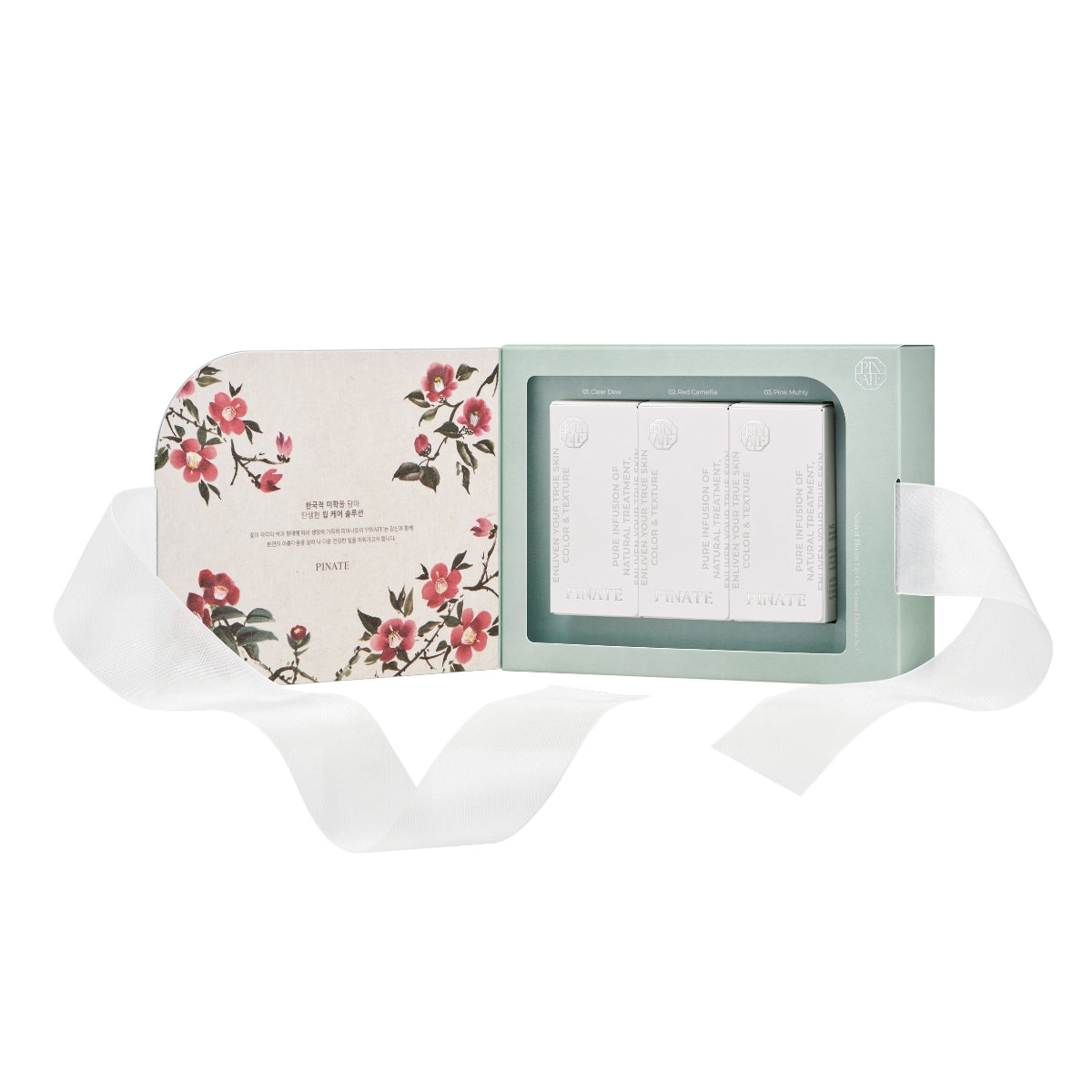 Pinate Natural Bloom Lip Oil Serum - 3 color set 4.3ml * 3 - Shop K-Beauty in Australia