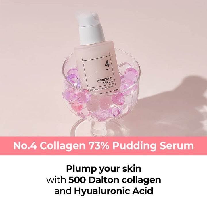 Numbuzin Numbuzin No.4 Collagen 73% Pudding Serum 50ml - Shop K-Beauty in Australia