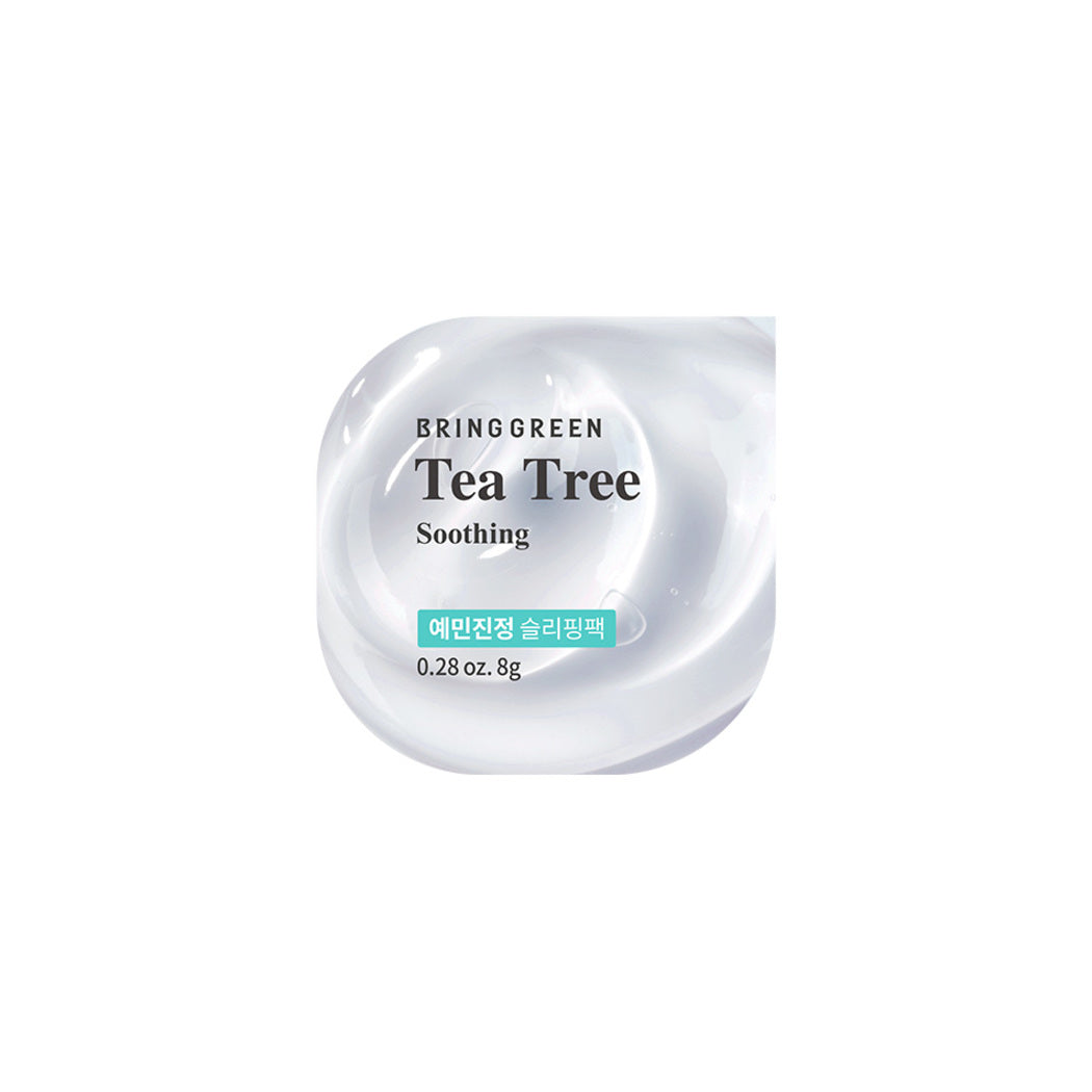 Bring Green Fresh Bowl Tea Tree Soothing Sleeping Pack 8g - Shop K-Beauty in Australia