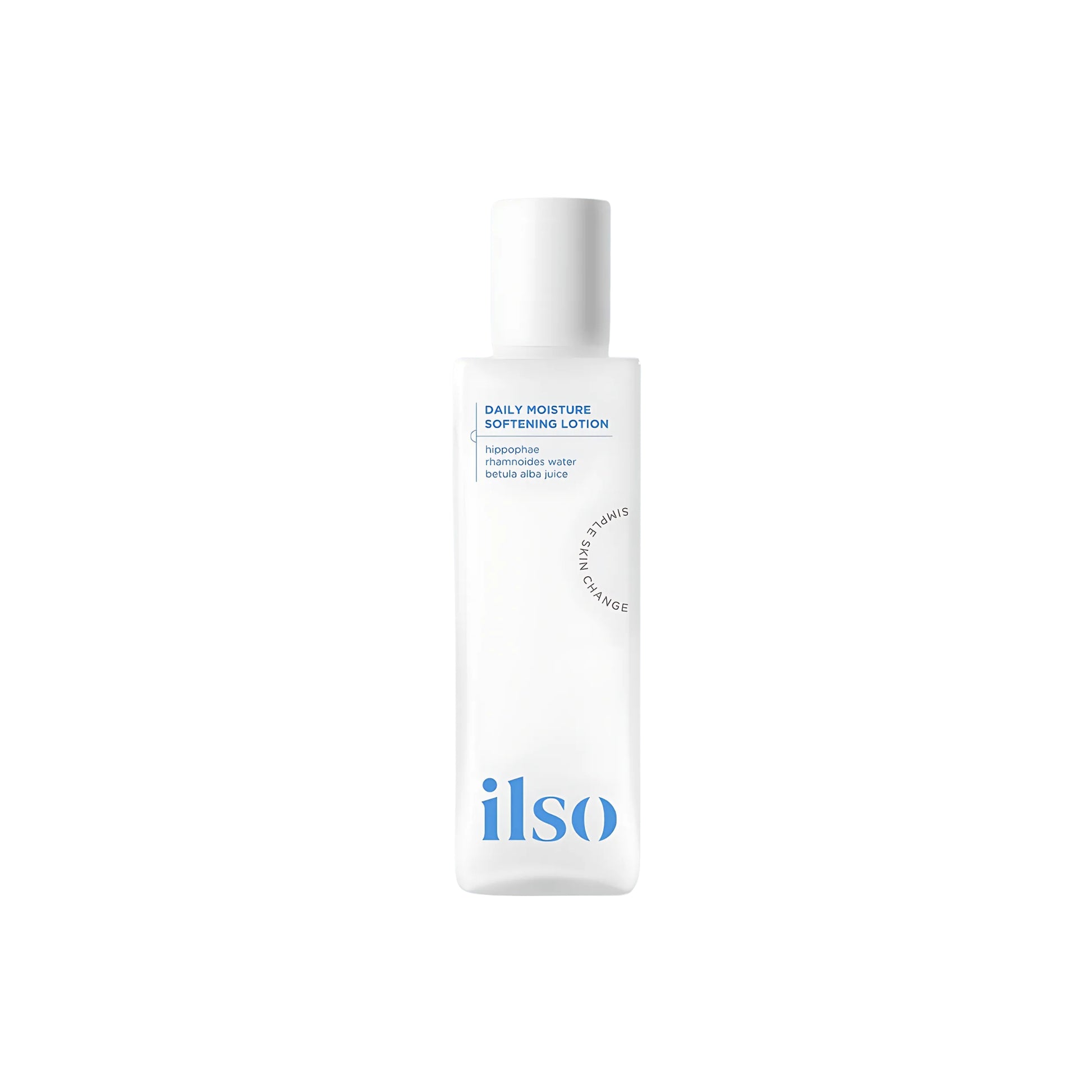 ILSO Daily Moisture Softening Lotion 150ml face moisturizer bottle with a clean, minimalist design.